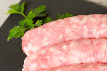 Raw sausage