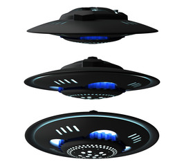 ufo set © Сake78 (3D & photo)