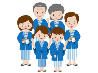 温泉旅行（家族）