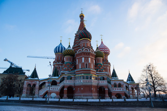 Winter in Moscow - Saint Basil's Cathedral