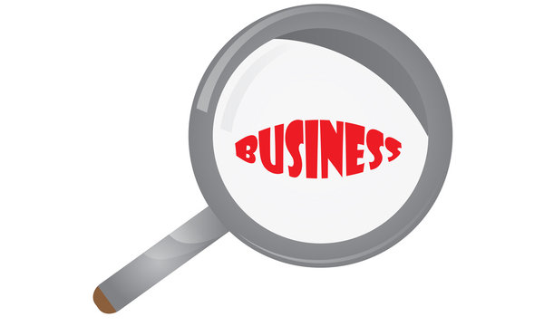 Business Magnifying Glass