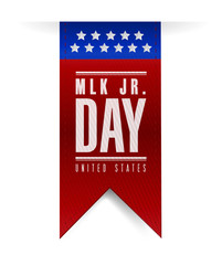 martin luther king jr day sign banner.