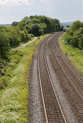 Fototapeta na wymiar Railway Track