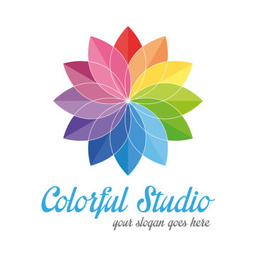 Colorful creative logo
