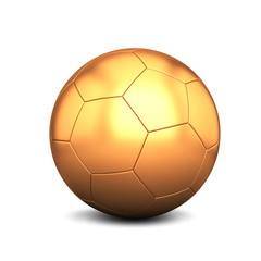 Fototapeta premium Gold football