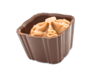 chocolate candy isolated