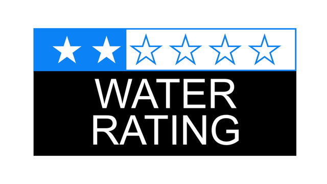 water rating fast