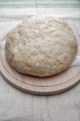 Fototapeta na wymiar Dough for bread