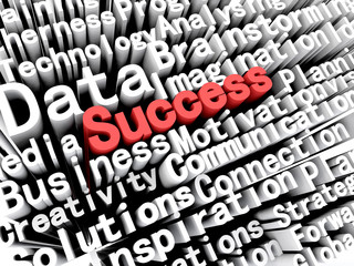 Success Business Words Concept