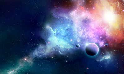 Obraz na płótnie Canvas Nebula Z