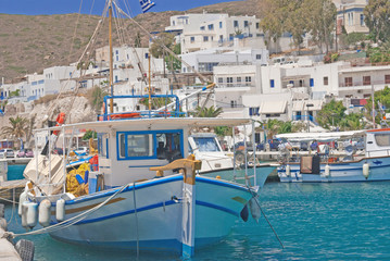 Port on the island of Milos - 60723974