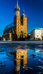 Naklejka premium St. Mary Church at Krakow