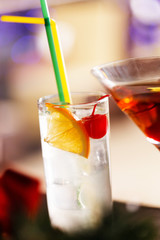 cocktail in the bar