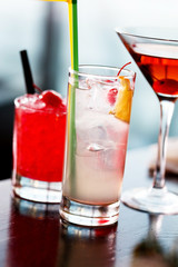 cocktail in the bar
