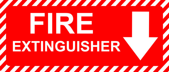 Fire Extinguisher Sign