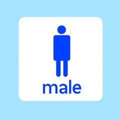 Male Toilet Sign