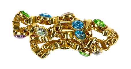 Costume jewelry bracelet