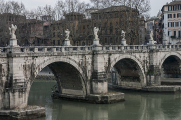 ponti e lucchetti di Roma - obrazy, fototapety, plakaty