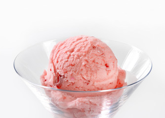 Strawberry ice cream