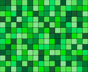Chlorophyll granular mosaic