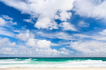 Tropical beach and sea