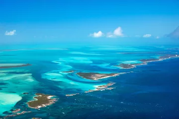 Foto op Plexiglas Luchtfoto van de Bahama& 39 s © BlueOrange Studio