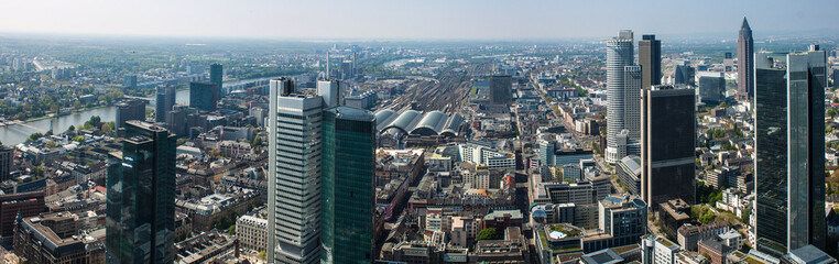 Skyline of Frankfurt, Germany