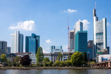 Skyscrapers in Frankfurt, Germany