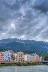 Mariahilf Street in Innsbruck, Austria.