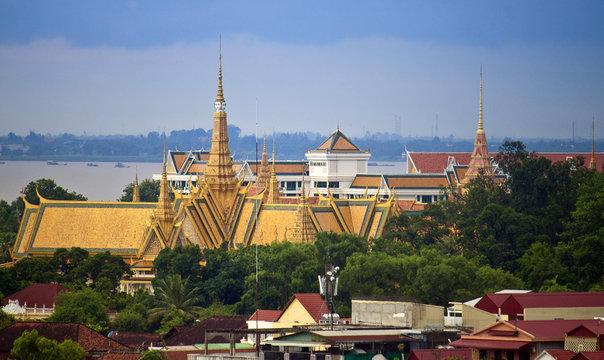 Royal Palace in Pnom Penh, Cambodia