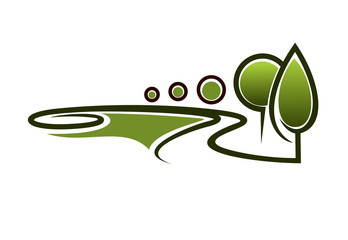 Landscape area symbol