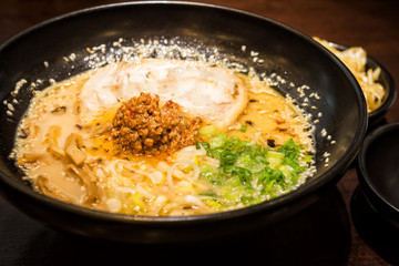 ramen noodle japanese food style