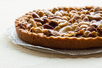 Tarts of  dried fruit