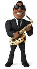 Obraz premium Jazzman