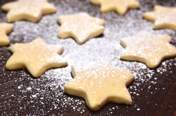 Fototapeta na wymiar Gwiazdkowy Cookies