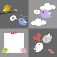 Bird Love Card