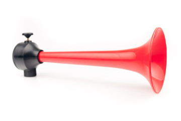 Vehicle horn isolated on white background