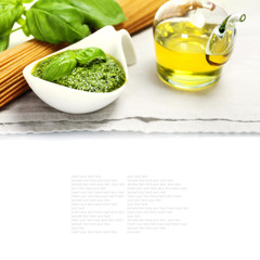 freshly made pesto