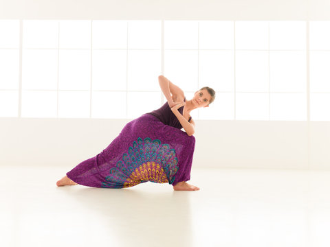 Parivritta Parshvakonasana
