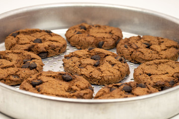 Cookies on a tray