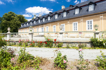 Obraz premium Kozel Palace with garden, Czech Republic