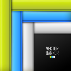 Bright vector background