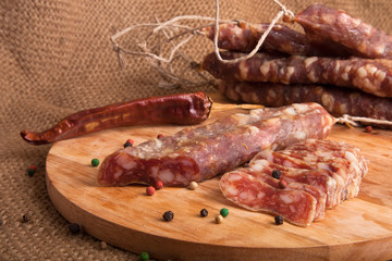 Dried sausages