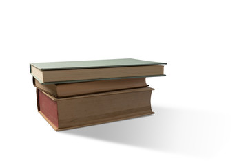 Pile of old books
