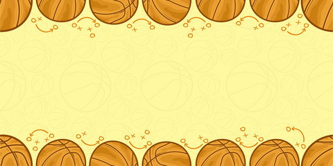 Background of basketball - Sport