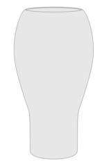 cartoon image of drink glass