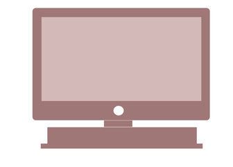 LCD Fernseher Clipart
