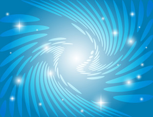 vector abstract blue curved background