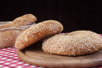 Bagle On Black