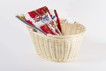 Obraz premium basket on the white background